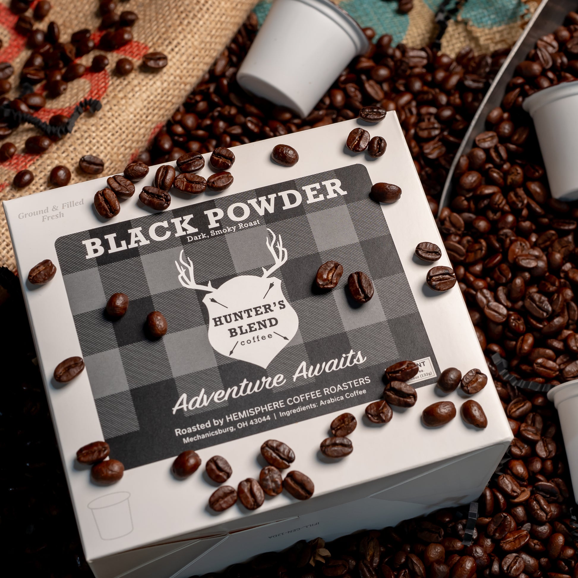 Black Powder Roast | Single Shots - Hunter's Blend Coffee