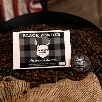 Black Powder Roast | Single Shots - Hunter's Blend Coffee