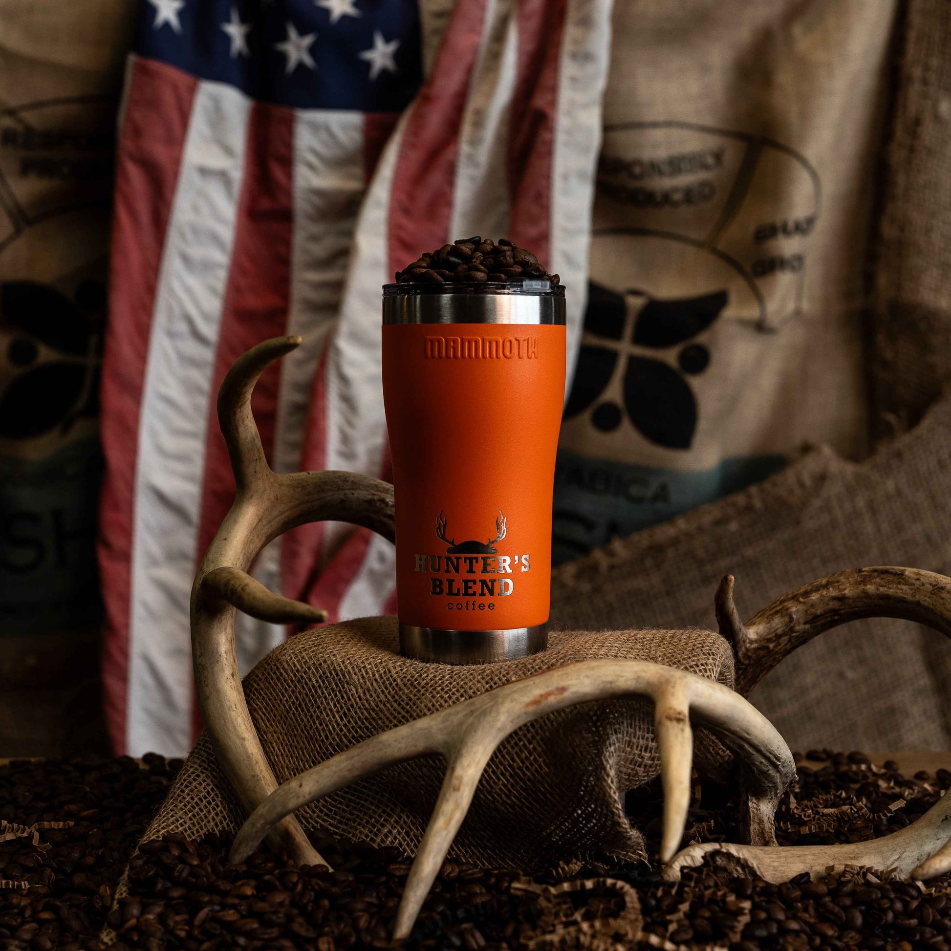 20oz Tumbler - For Coffee and other Beverages - Hunter's Blend Coffee