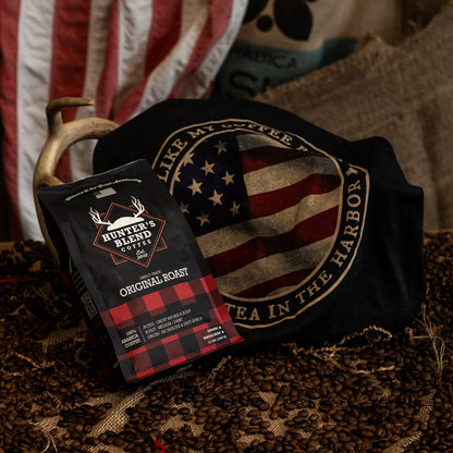 Renounce Tea Flag Tee & Coffee Bundle | Save 5% - Hunter's Blend Coffee