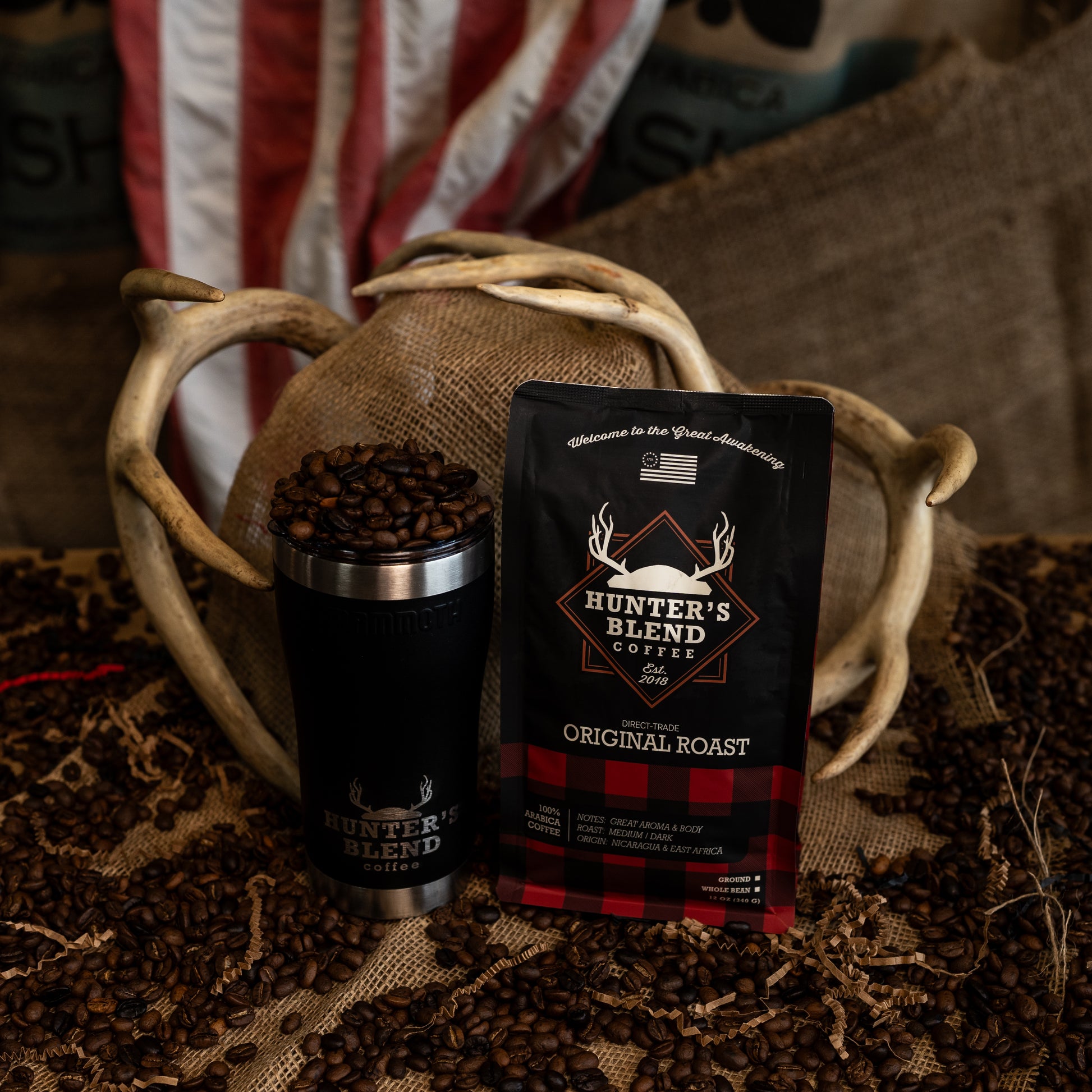 Coffee and Tumbler Bundle | Save 5% - Hunter's Blend Coffee