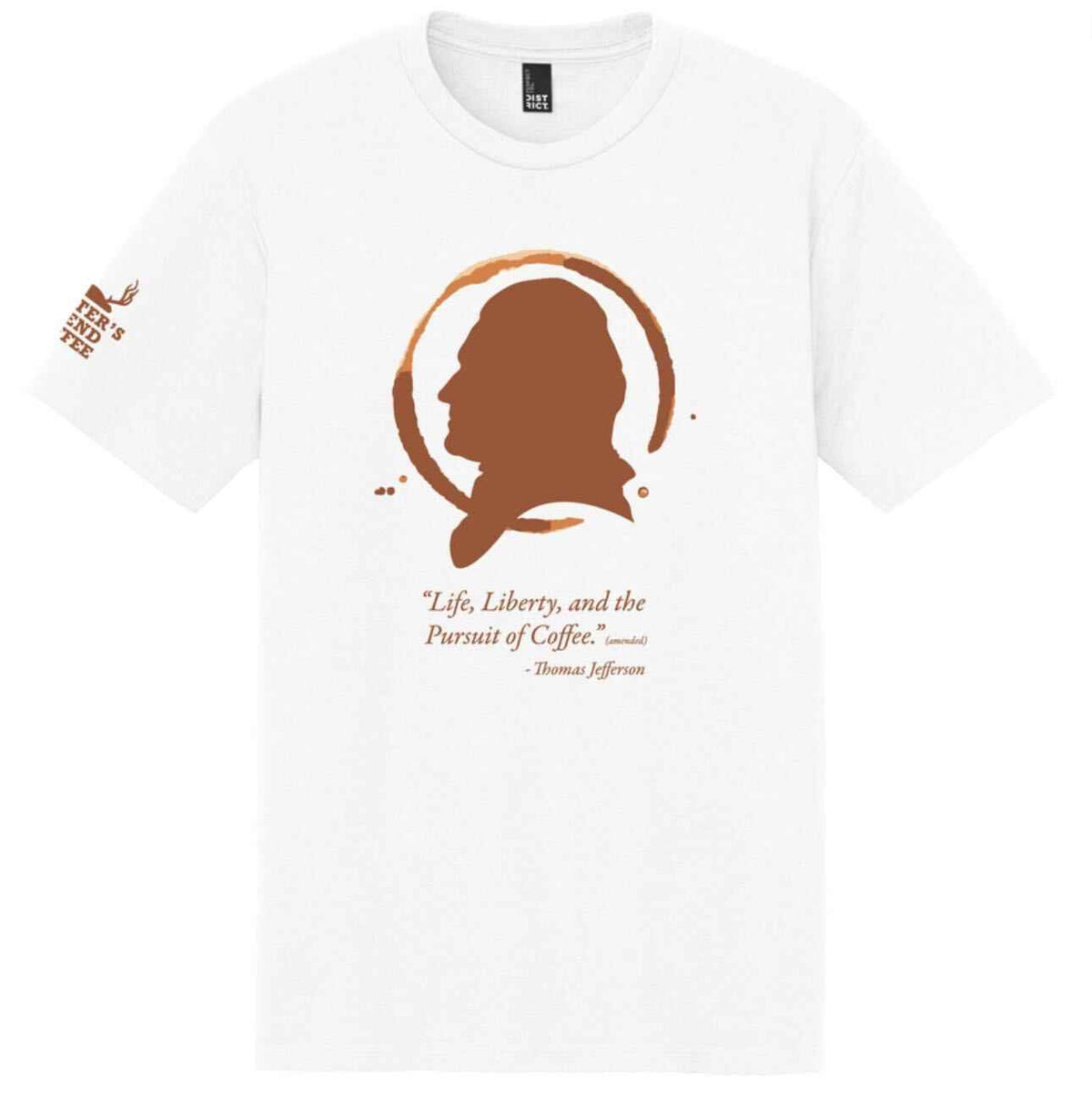 Pursuit of Coffee Tee - USA MADE