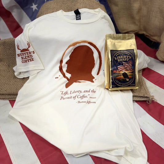 Pursuit of Coffee Tee + Coffee Bundle | Save 5%