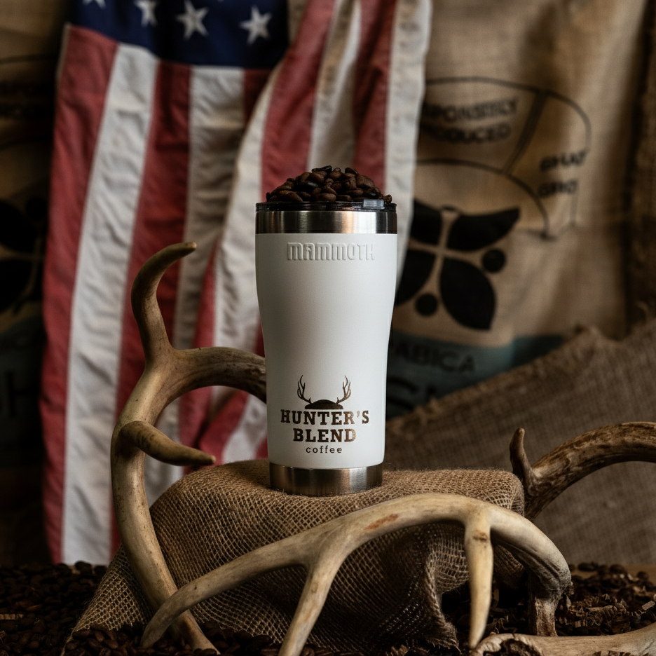 20oz. Tumbler - Hunter's Blend Coffee