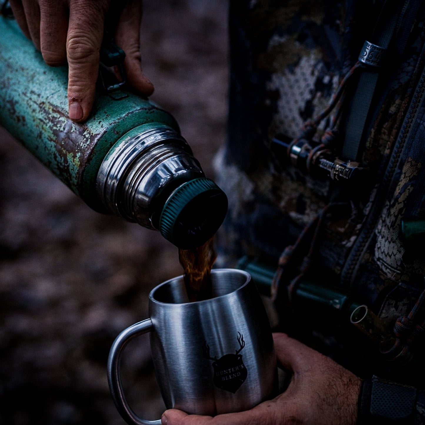 Stainless Steel Mug - Hunter's Blend Coffee