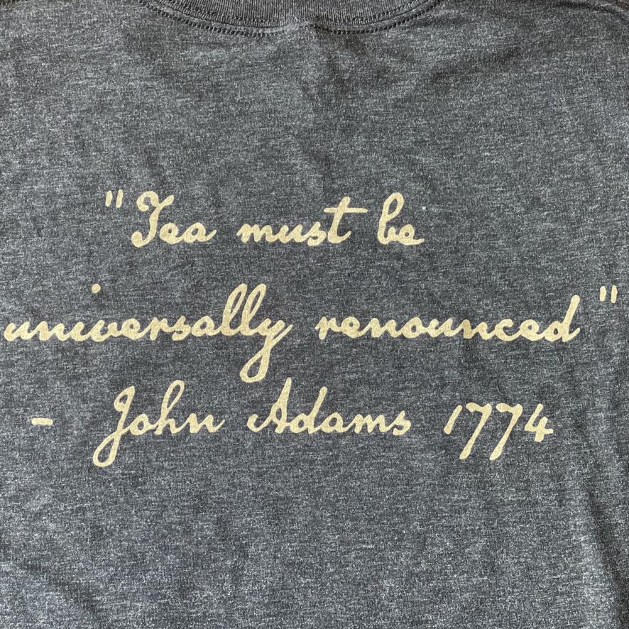 Renounce Tea Flag Tee - USA MADE - Hunter's Blend Coffee