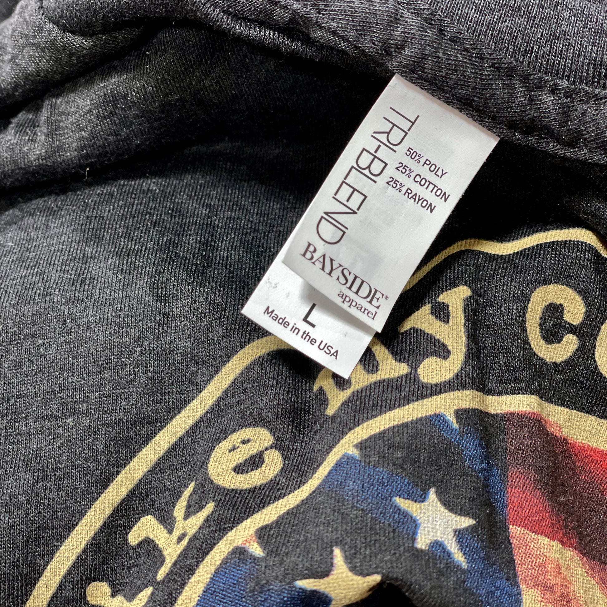 Renounce Tea Flag Tee - USA MADE - Hunter's Blend Coffee